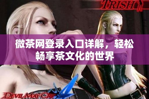 微茶网登录入口详解，轻松畅享茶文化的世界
