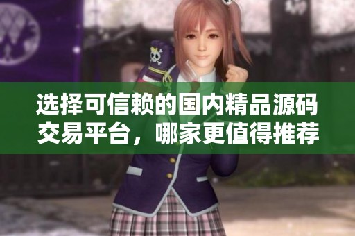 选择可信赖的国内精品源码交易平台，哪家更值得推荐
