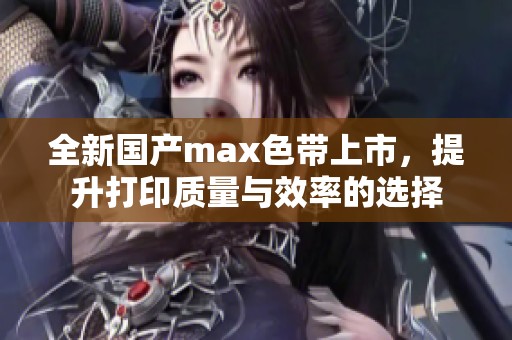 全新国产max色带上市，提升打印质量与效率的选择