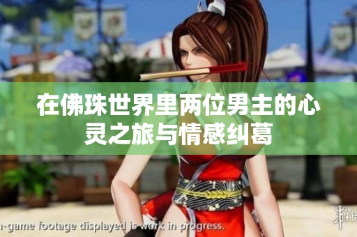 在佛珠世界里两位男主的心灵之旅与情感纠葛