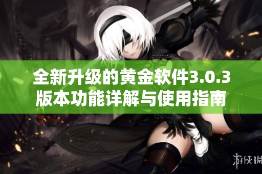 全新升级的黄金软件3.0.3版本功能详解与使用指南