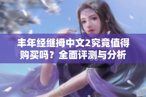 丰年经继拇中文2究竟值得购买吗？全面评测与分析