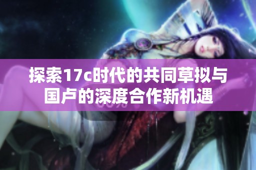 探索17c时代的共同草拟与国卢的深度合作新机遇