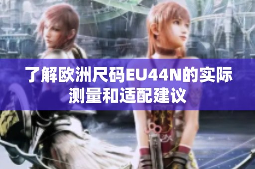了解欧洲尺码EU44N的实际测量和适配建议