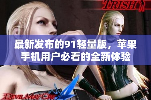 最新发布的91轻量版，苹果手机用户必看的全新体验