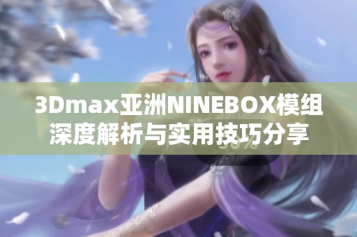 3Dmax亚洲NINEBOX模组深度解析与实用技巧分享