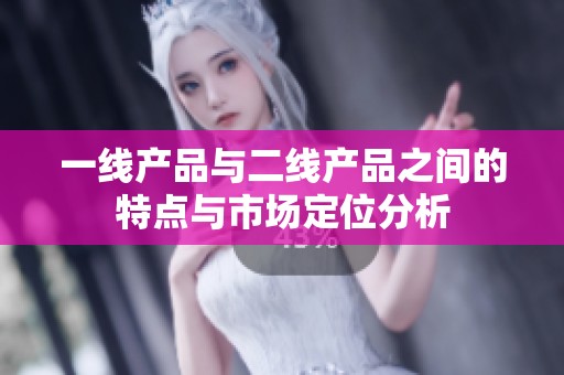 一线产品与二线产品之间的特点与市场定位分析