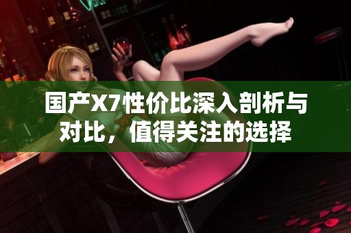 国产X7性价比深入剖析与对比，值得关注的选择
