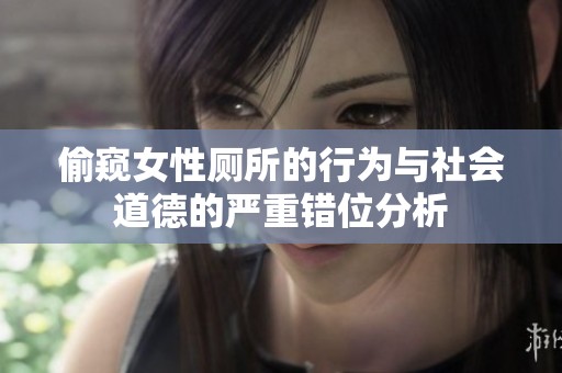 偷窥女性厕所的行为与社会道德的严重错位分析