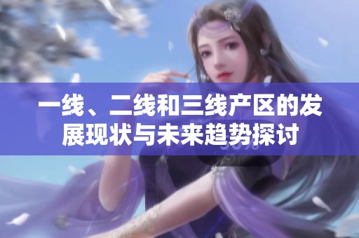 一线、二线和三线产区的发展现状与未来趋势探讨