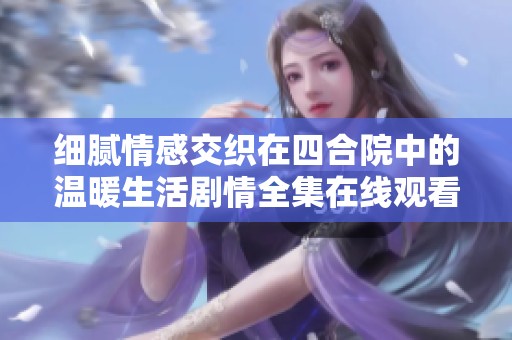 细腻情感交织在四合院中的温暖生活剧情全集在线观看