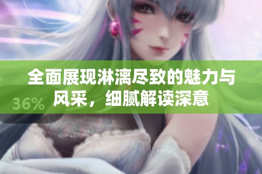全面展现淋漓尽致的魅力与风采，细腻解读深意