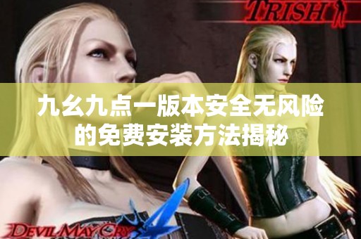 九幺九点一版本安全无风险的免费安装方法揭秘