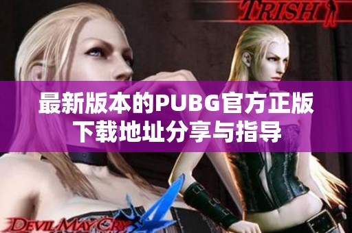 最新版本的PUBG官方正版下载地址分享与指导