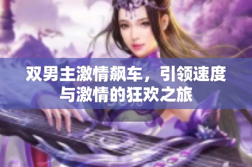 双男主激情飙车，引领速度与激情的狂欢之旅