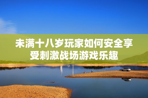 未满十八岁玩家如何安全享受刺激战场游戏乐趣