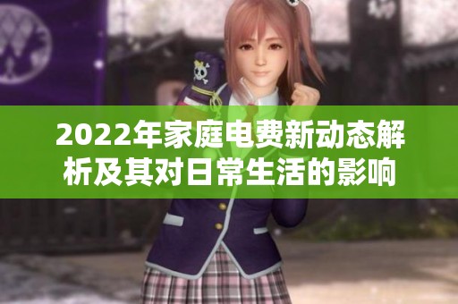 2022年家庭电费新动态解析及其对日常生活的影响