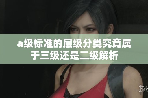 a级标准的层级分类究竟属于三级还是二级解析