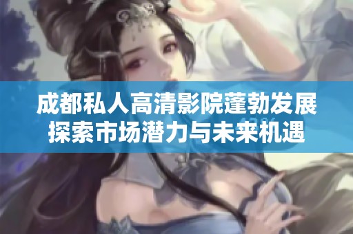 成都私人高清影院蓬勃发展探索市场潜力与未来机遇