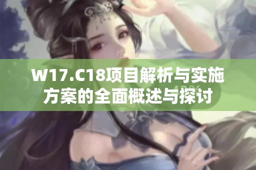 W17.C18项目解析与实施方案的全面概述与探讨