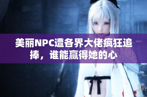 美丽NPC遭各界大佬疯狂追捧，谁能赢得她的心