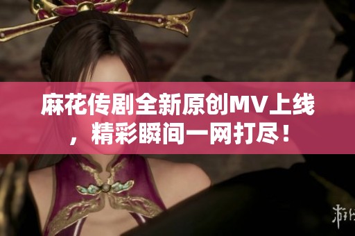 麻花传剧全新原创MV上线，精彩瞬间一网打尽！