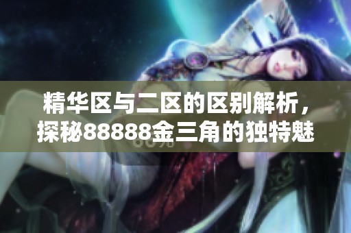 精华区与二区的区别解析，探秘88888金三角的独特魅力