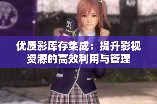 优质影库存集成：提升影视资源的高效利用与管理