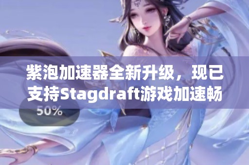 紫泡加速器全新升级，现已支持Stagdraft游戏加速畅玩体验