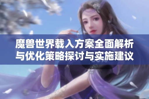 魔兽世界载入方案全面解析与优化策略探讨与实施建议