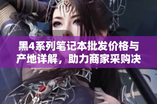 黑4系列笔记本批发价格与产地详解，助力商家采购决策