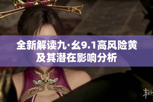 全新解读九·幺9.1高风险黄及其潜在影响分析