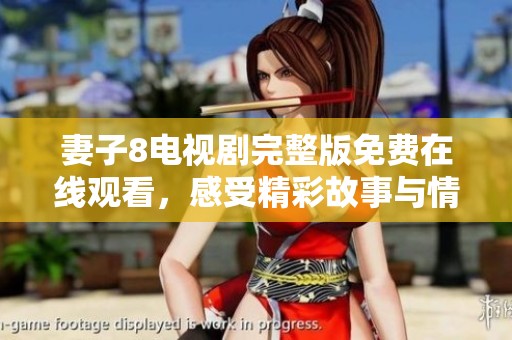 妻子8电视剧完整版免费在线观看，感受精彩故事与情感纠葛