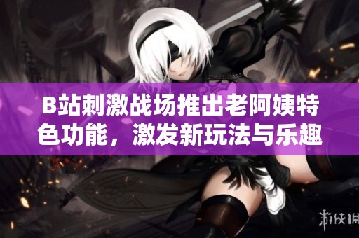 B站刺激战场推出老阿姨特色功能，激发新玩法与乐趣